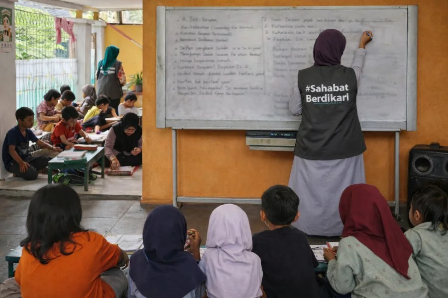 kegiatan bimbel gratis anak dhuafa di Kecamatan Solear Tangerang